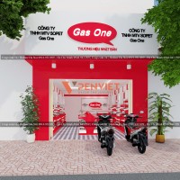 Thiết kế cửa hàng Gas One – Đà Nẵng